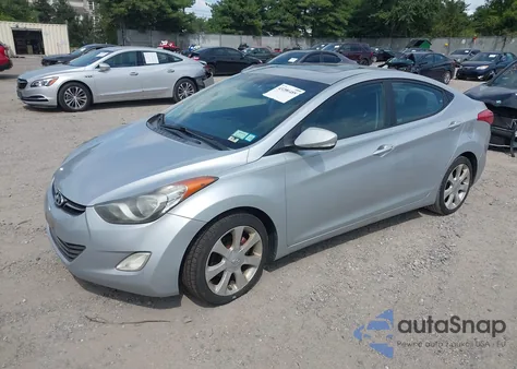 2012 Hyundai Elantra Limited из США, поврежденный, VIN 5NPDH4AE0CH097803